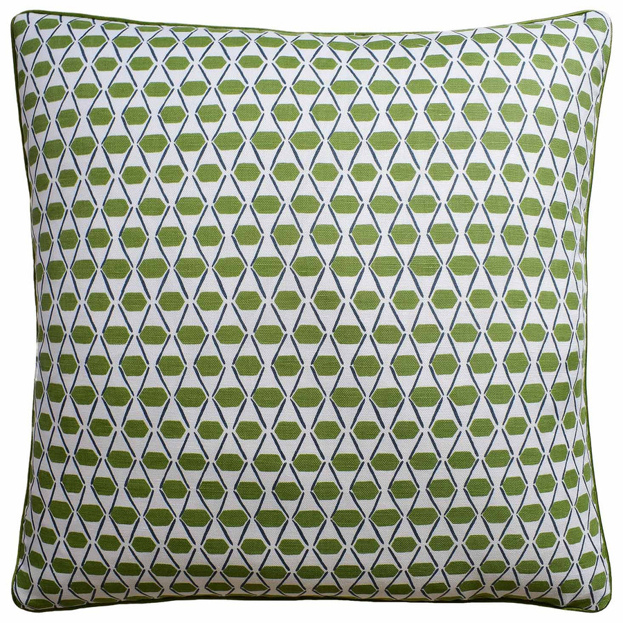 Denver Green and Blue Pillow