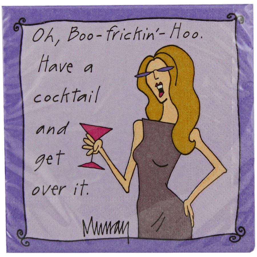Cocktail Napkin - Get Over It