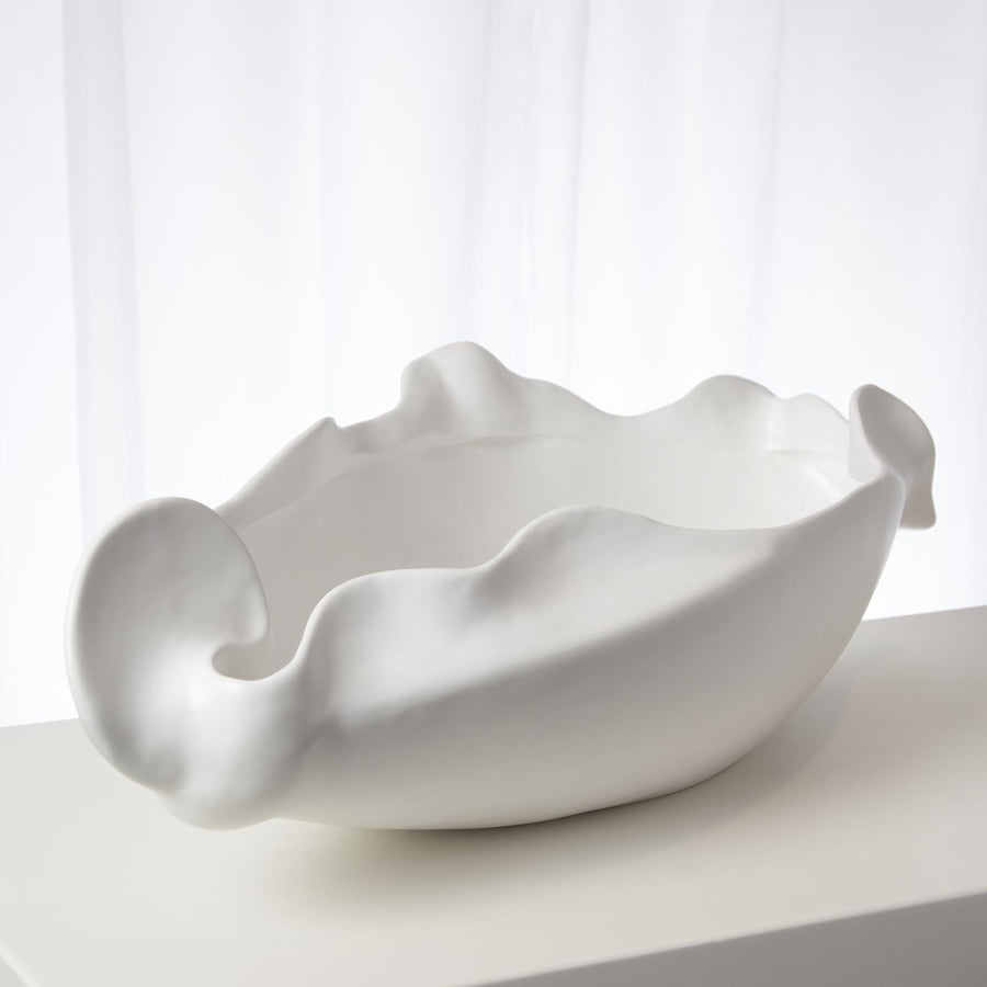 Free Form Bowl Matte White