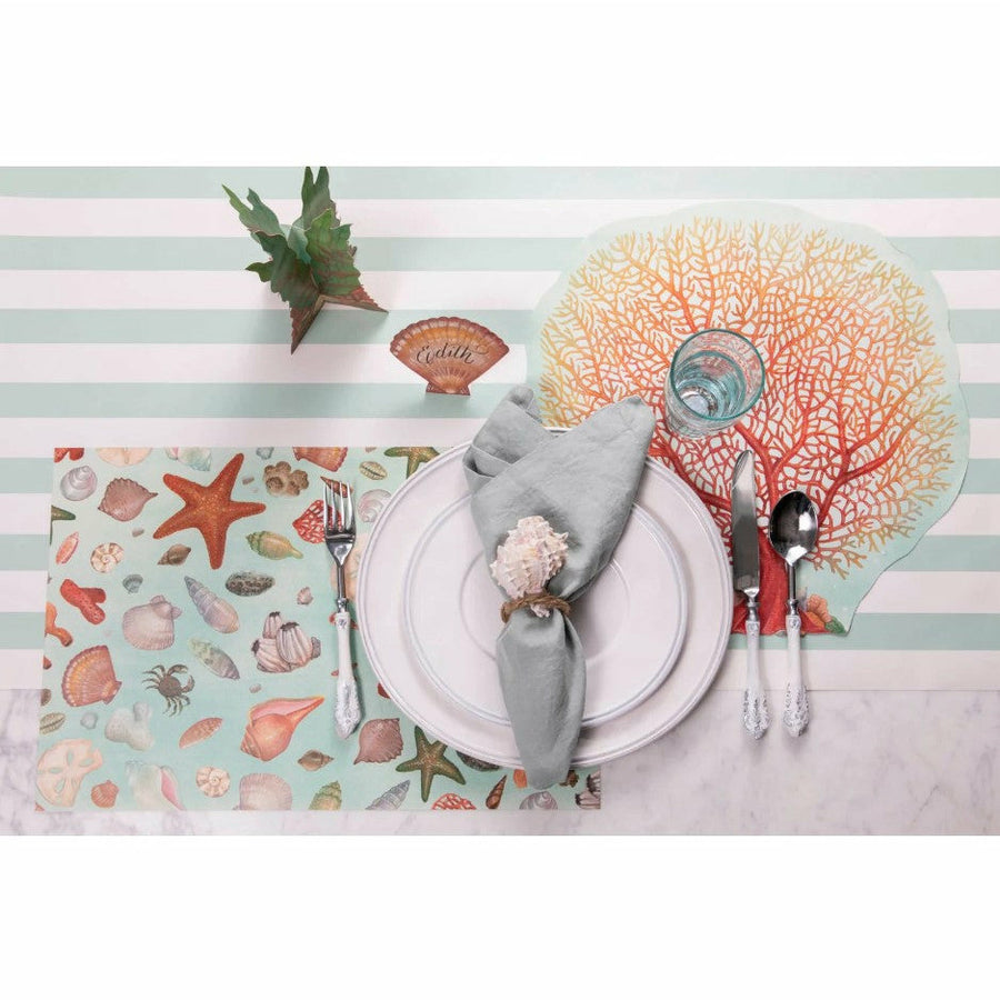 Die-Cut Coral Placemat