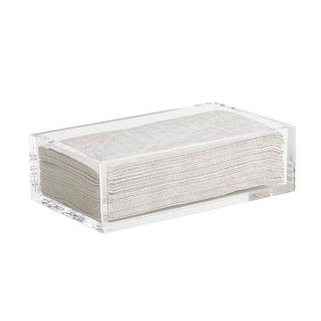 Infinity Napkin Holder Guest Clear