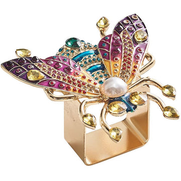 Glam Fly Napkin Ring