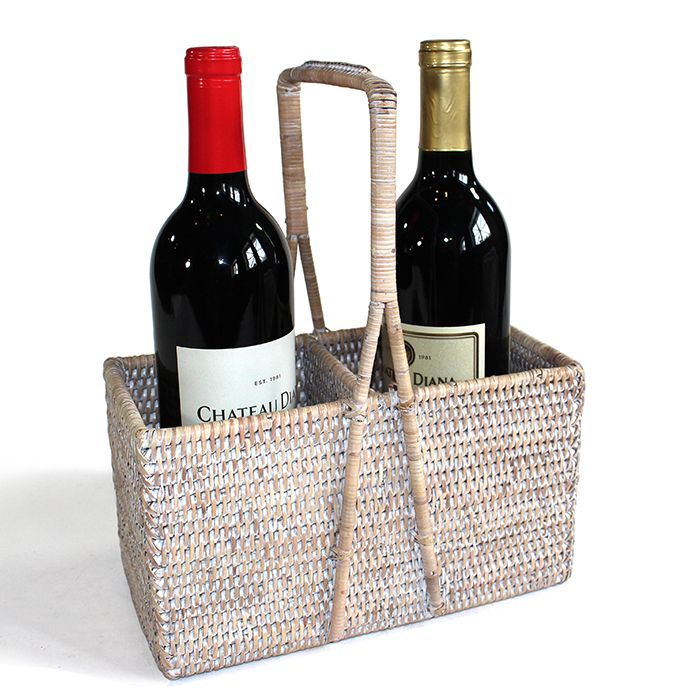 Wine Carrier Basket Casa Miscellany