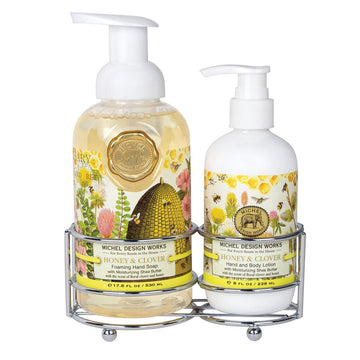 Handcare Caddy- Honey and Clover
