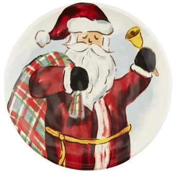 Santa Gift Sack Salad Plate