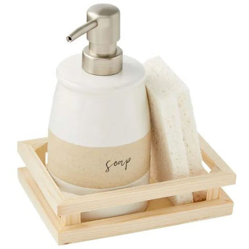 Soap Pump and Sponge Set