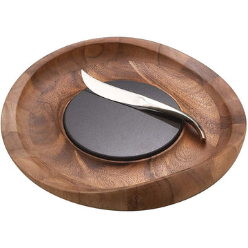 Butterfly Cheese Tray with Knife