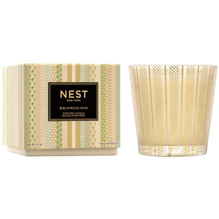 Birchwood Pine 3-Wick Candle