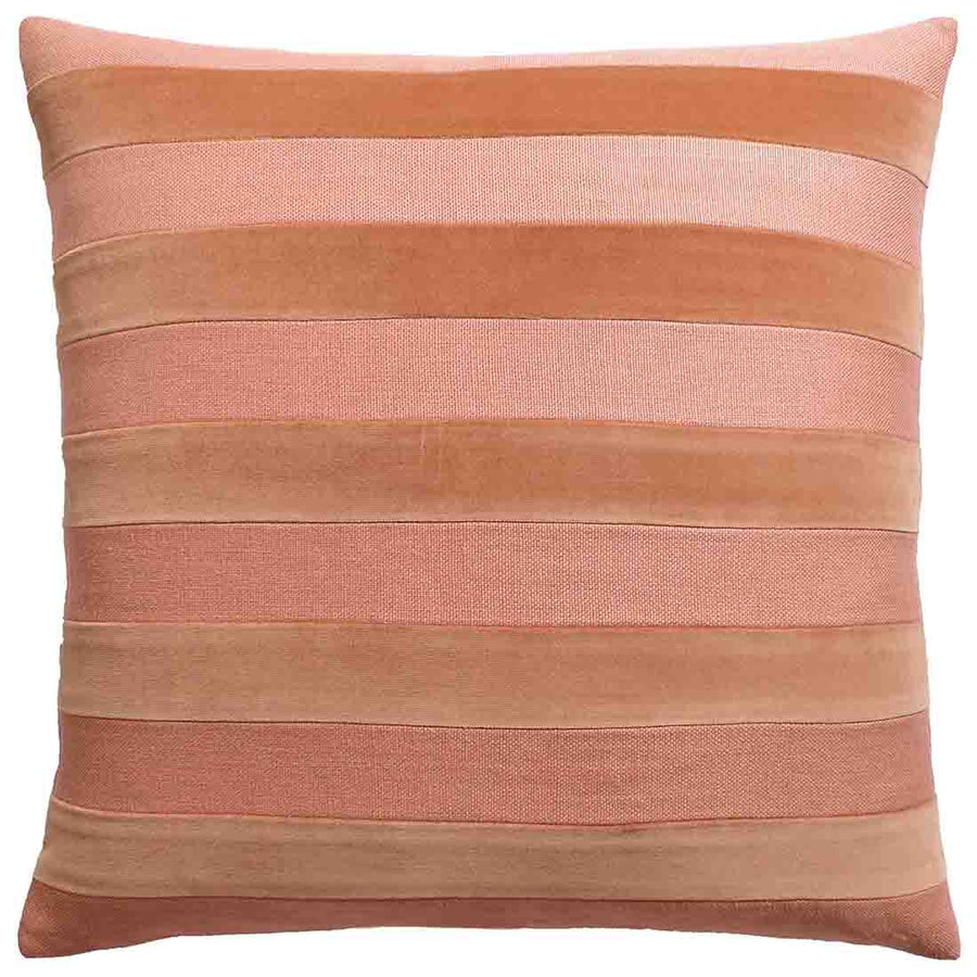 Parker Stripe Old Rose Pillow