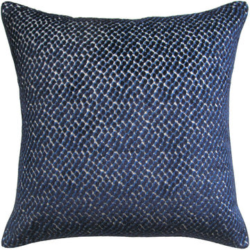 Jazzy Navy Pillow