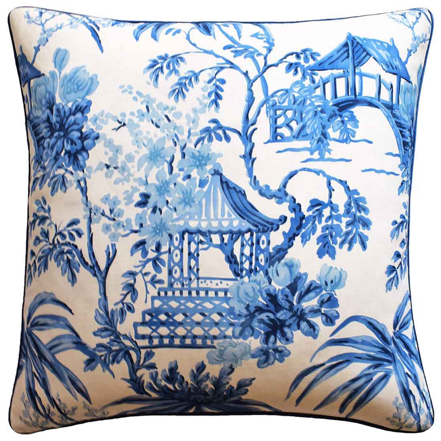 Tongli Print Porcelain Pillow