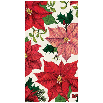 Poinsettia Guest Napkin