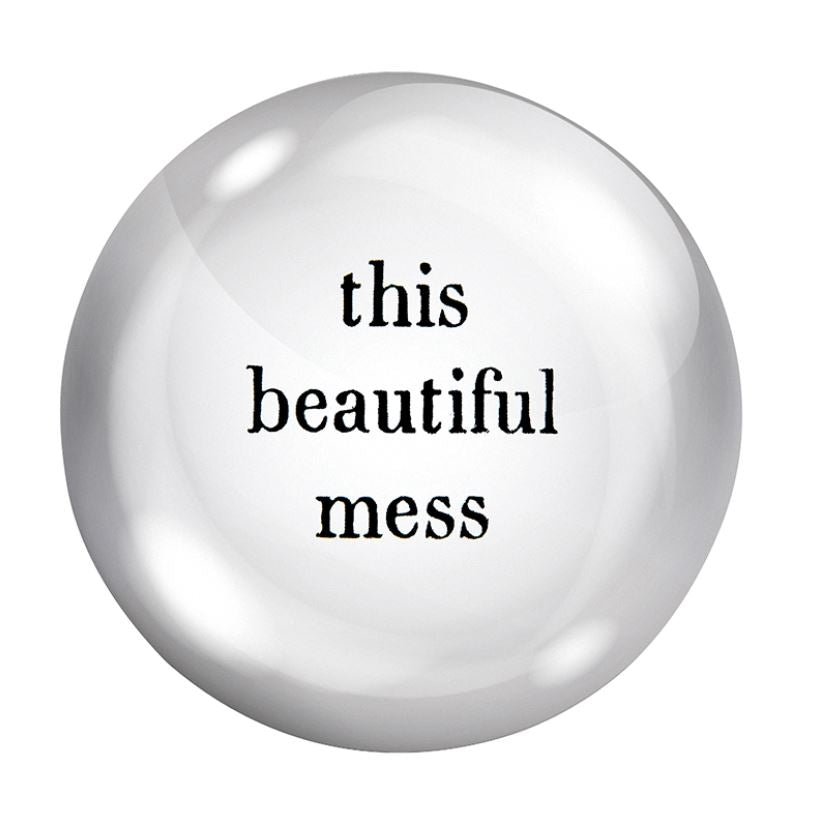 Face to Face Paper Weight