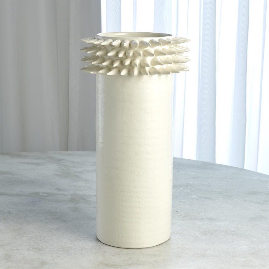 Spike Cylinder Collection White