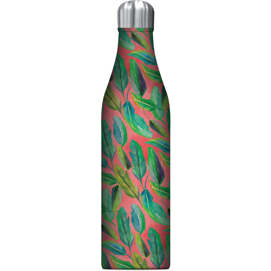 Water Bottle 25oz. - Botanicals On Blush