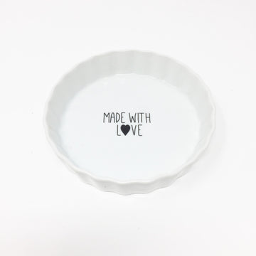 Pie Plate - Made With Love
