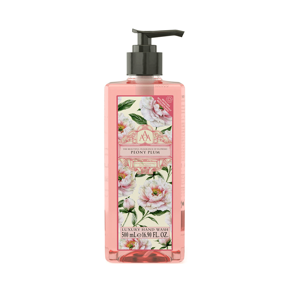 Aromas Artesanales de Antigua Floral Hand Wash 16.90 oz - Peony Plum ...