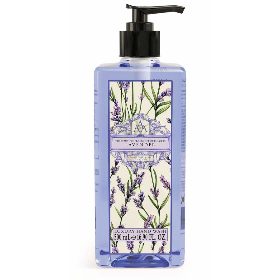 Aromas Artesanales de Antigua Floral Hand Wash 17 oz - Lavender