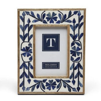 Bone Inlay Photo Frame