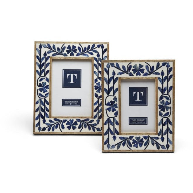 Bone Inlay Photo Frame