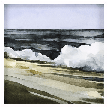 Watercolor Waves III