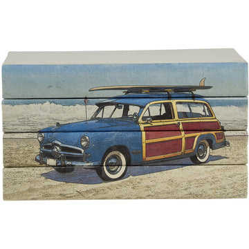 4 Vol- Woodie Wagon & Surfboard