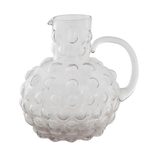 Glass Hobnail Pitcher