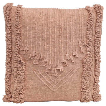 Square Cotton Embroidered Pillow