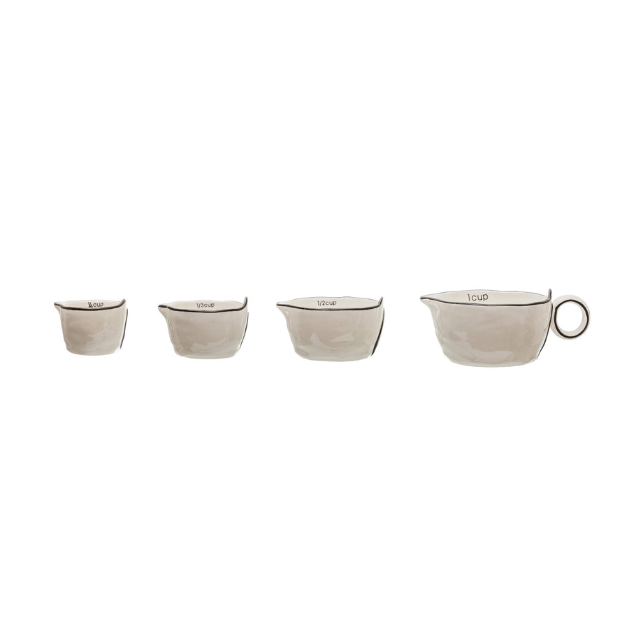 Stoneware Measuring Cups Set