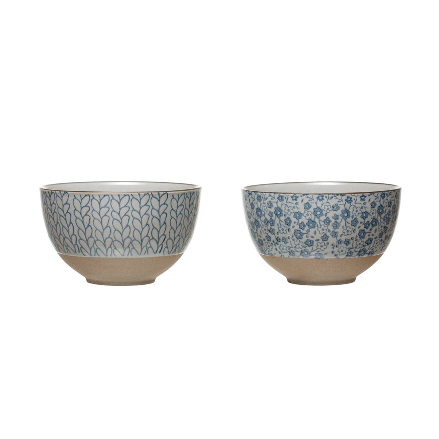Hand-Painted Stoneware BowL