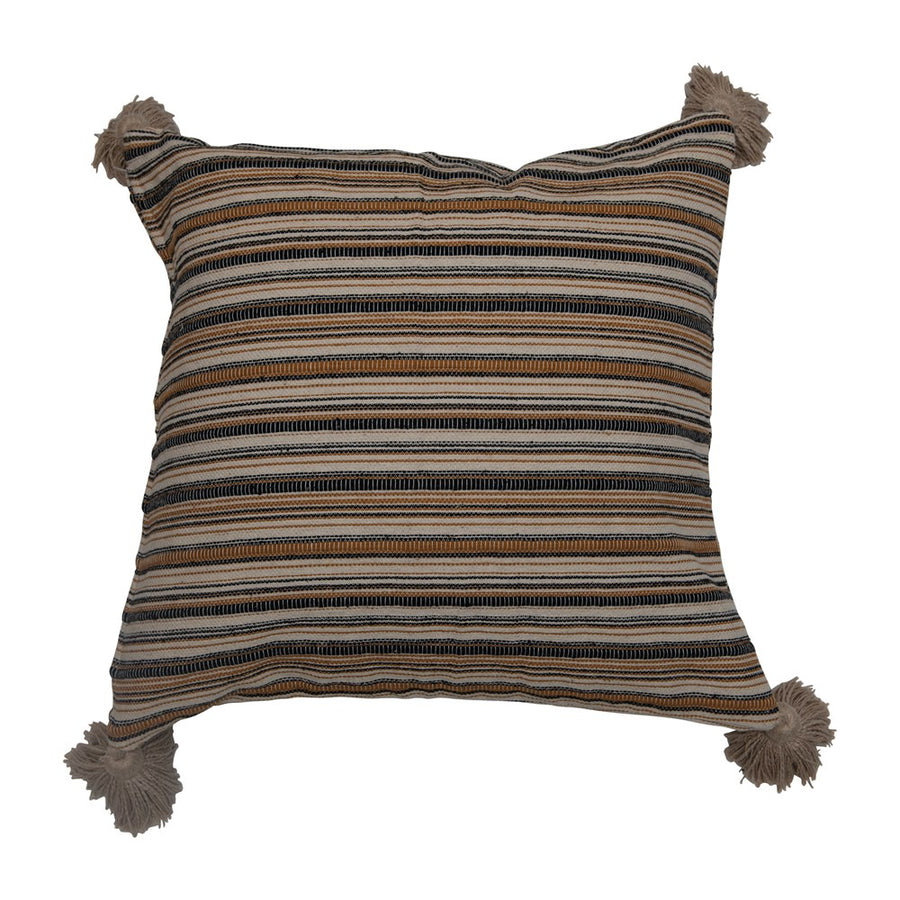 Woven Striped Pillow