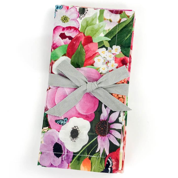 Haute House Floral Cloth Napkins