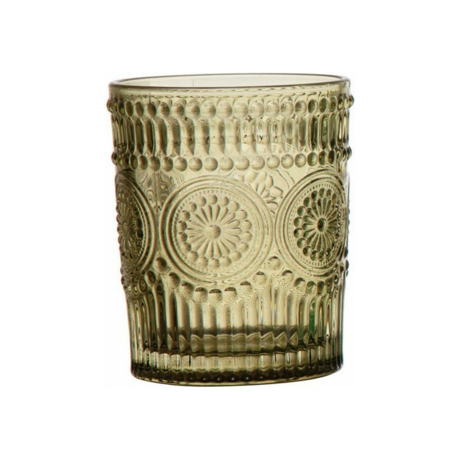 Embossed Drinking Glass