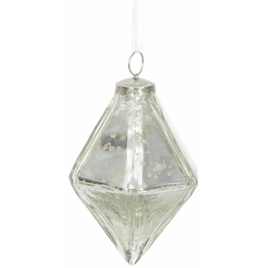 Ball Ornament - Jewel Silver