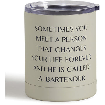 Hey Bartender Cocktail Tumbler