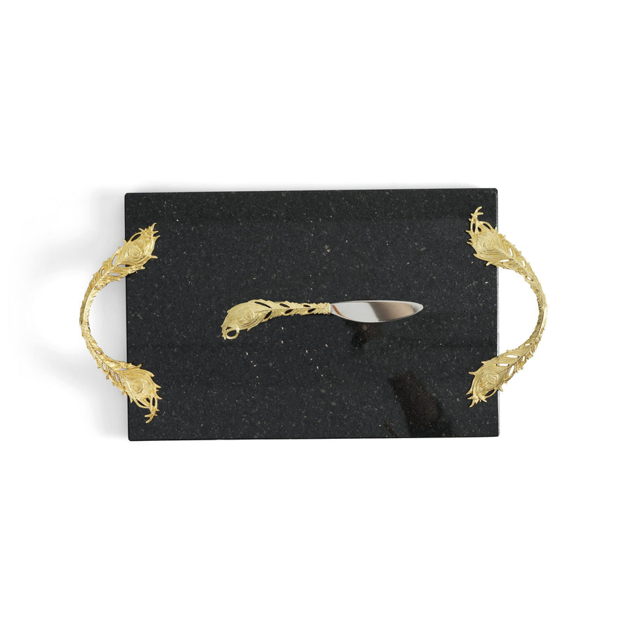 Plume Cheese Board w/ Knife