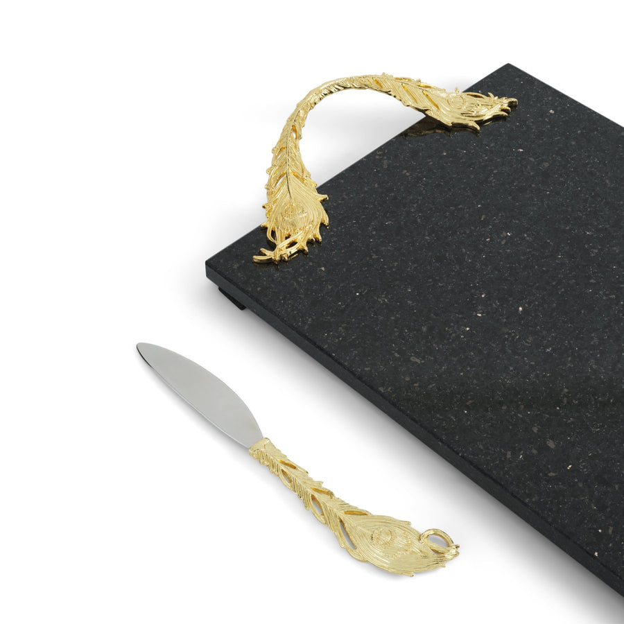 Plume Cheese Board w/ Knife