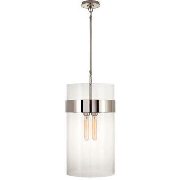 Presidio Medium Pendant in Polished Nickel