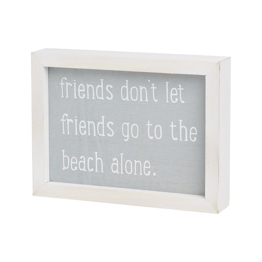 Box Sign - Beach Alone